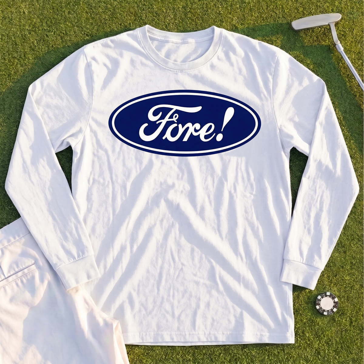 Fore! Logo Long Sleeve Tee