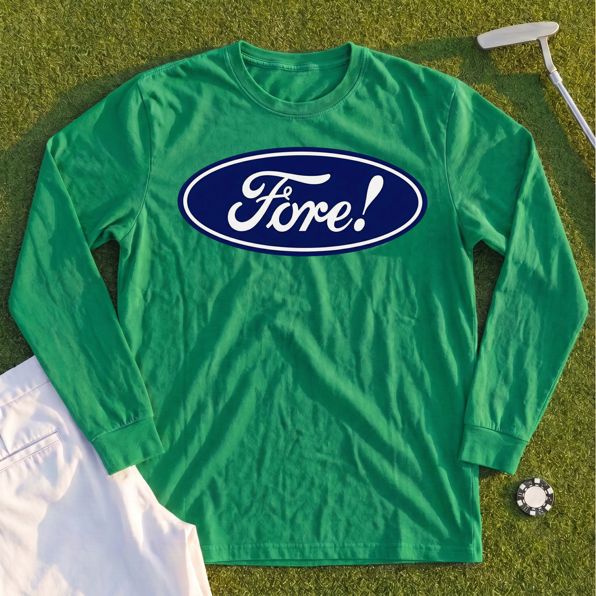 Fore! Logo Long Sleeve Tee