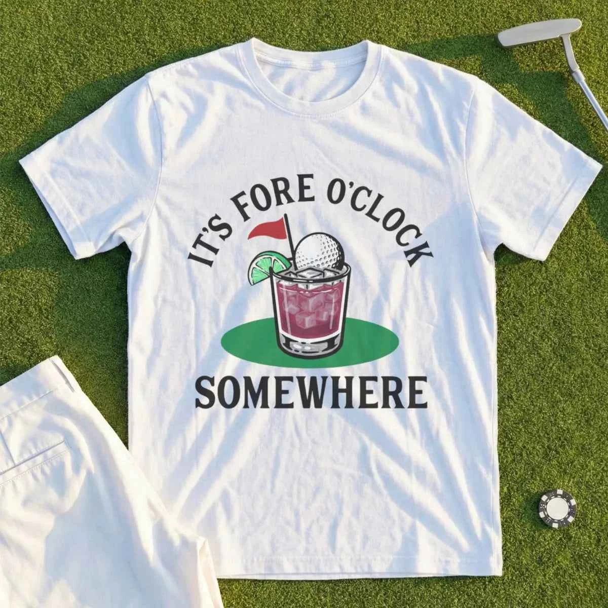 Fore O'Clock Cocktail Tee