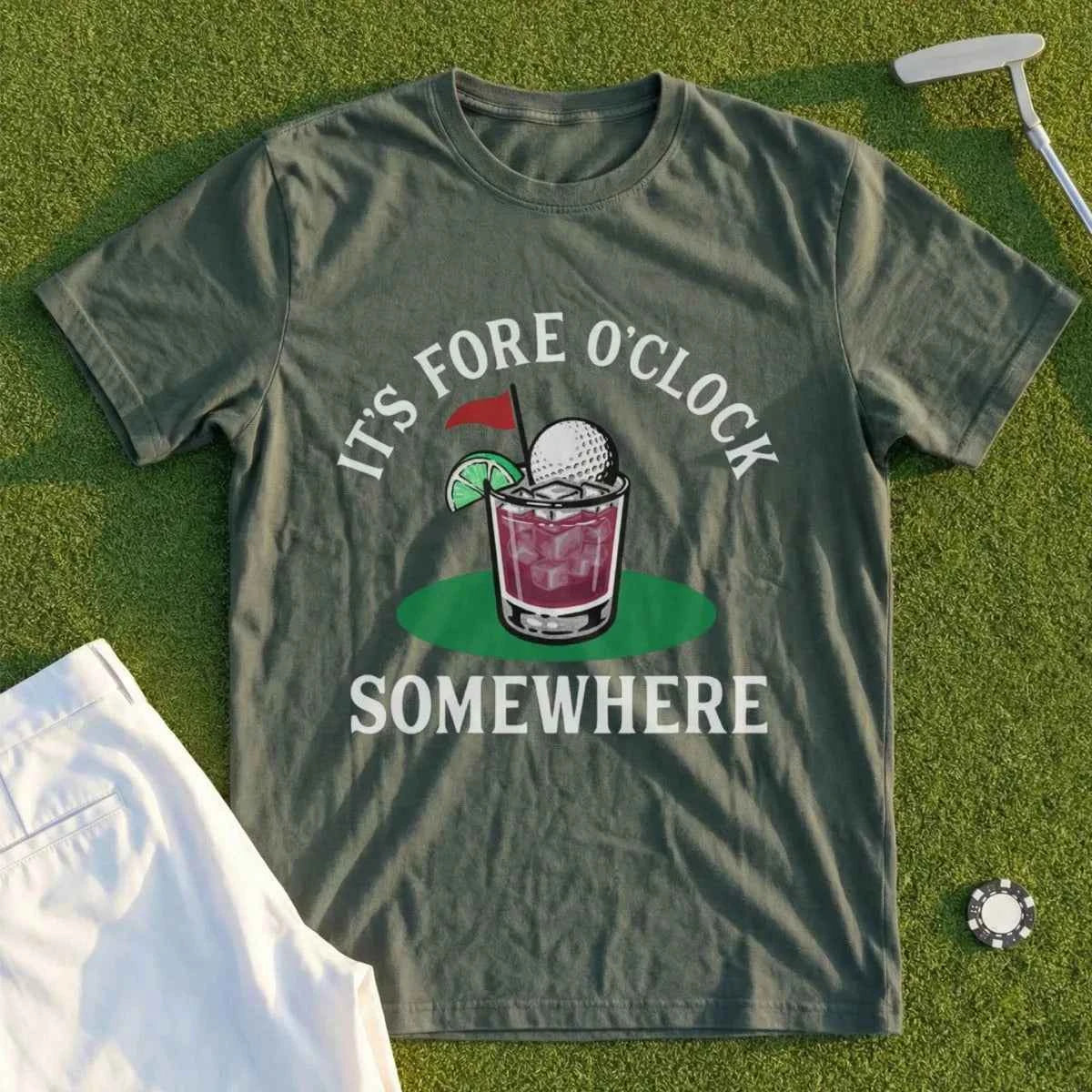 Fore O'Clock Cocktail Tee