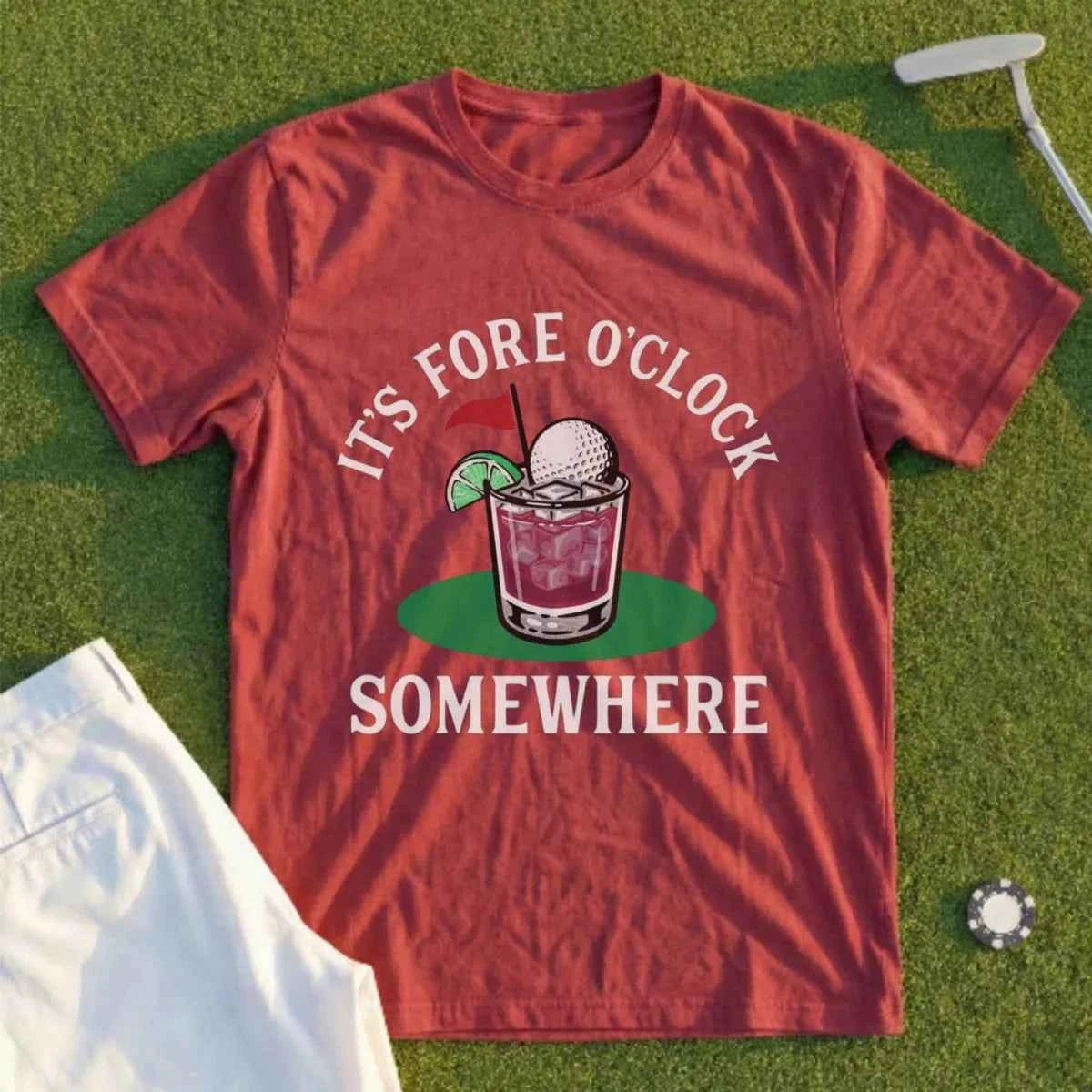 Fore O'Clock Cocktail Tee