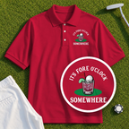 Fore O'Clock Somewhere Performance Polo