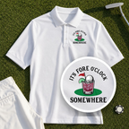 Fore O'Clock Somewhere Performance Polo