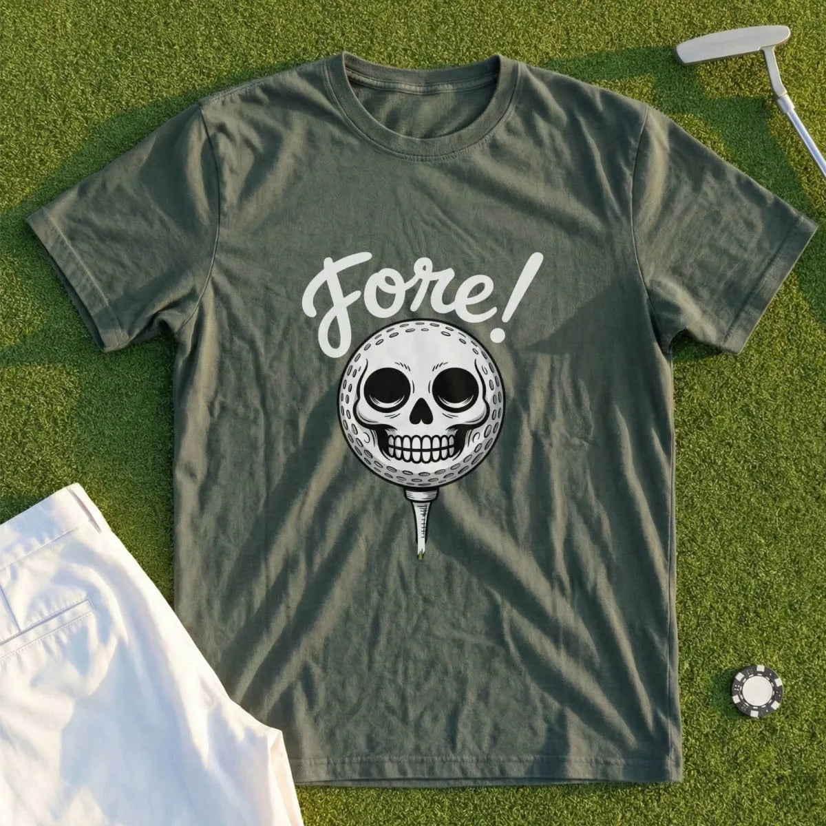Fore Skull Tee