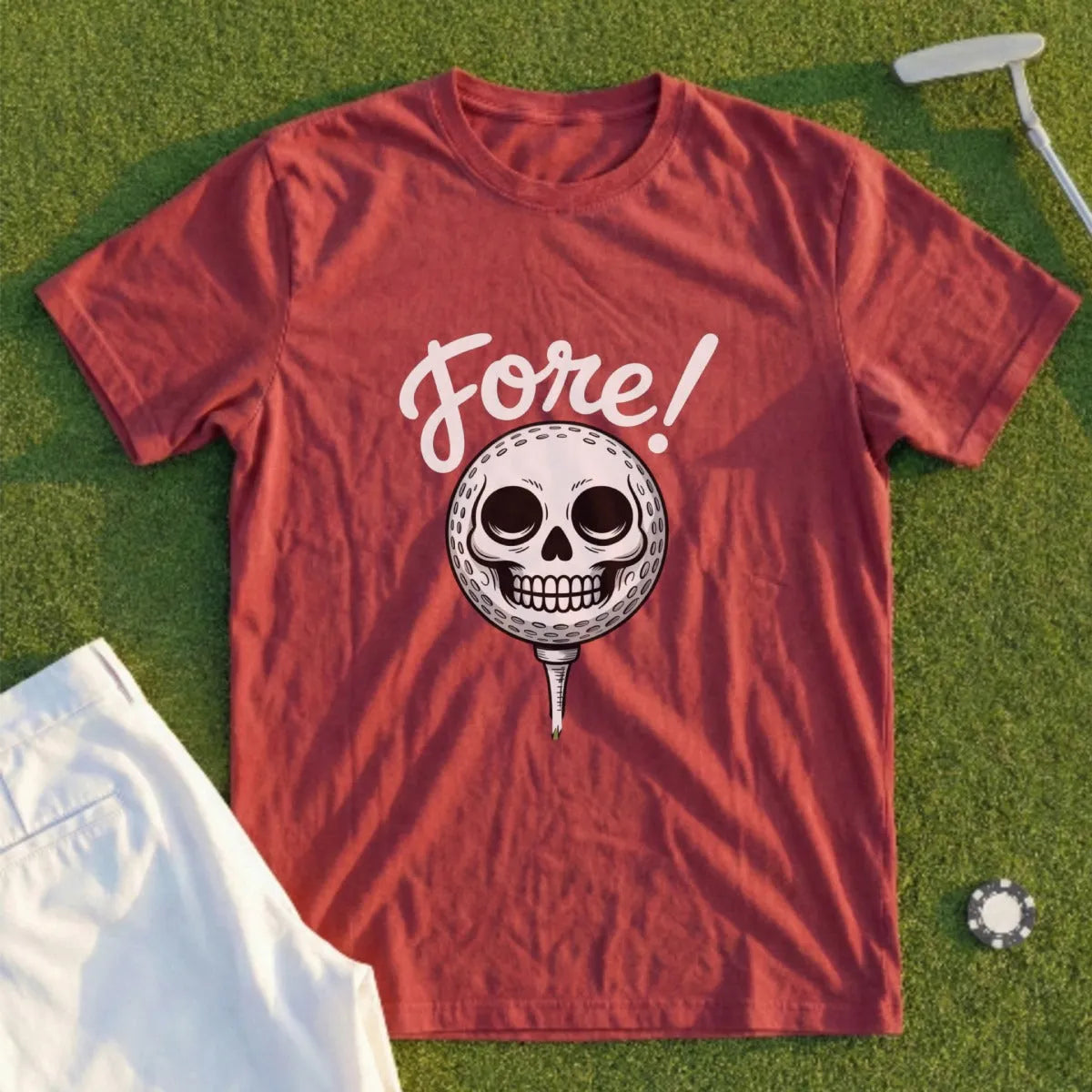 Fore Skull Tee