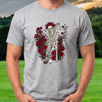 Forever Swing Tee worn on the golf course, Sport Grey