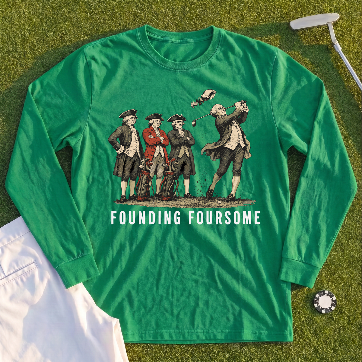 Founding Foursome Long Sleeve Tee