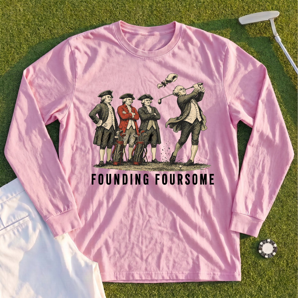 Founding Foursome Long Sleeve Tee