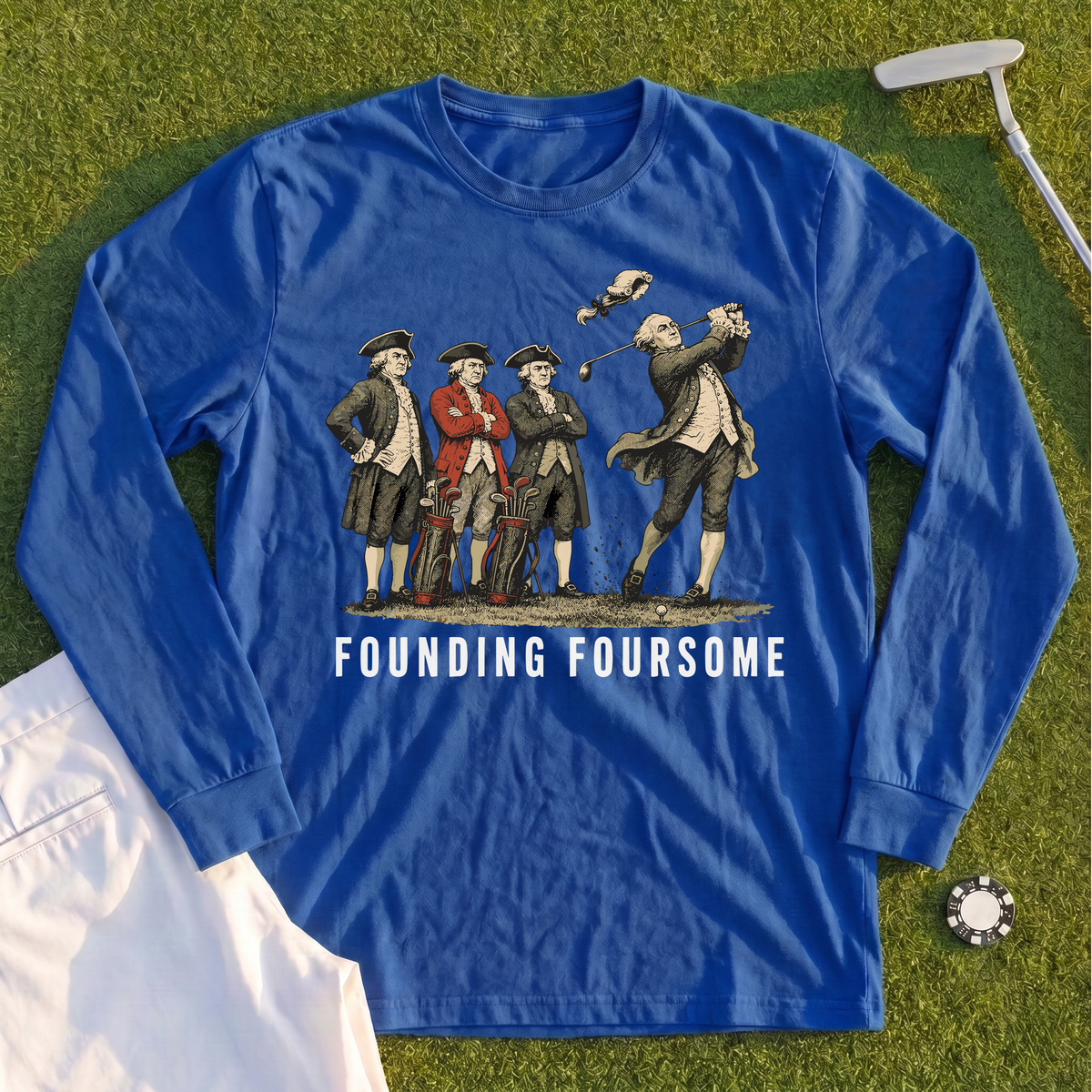 Founding Foursome Long Sleeve Tee