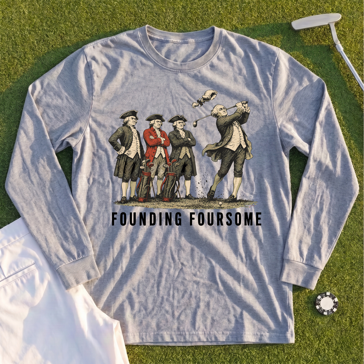 Founding Foursome Long Sleeve Tee