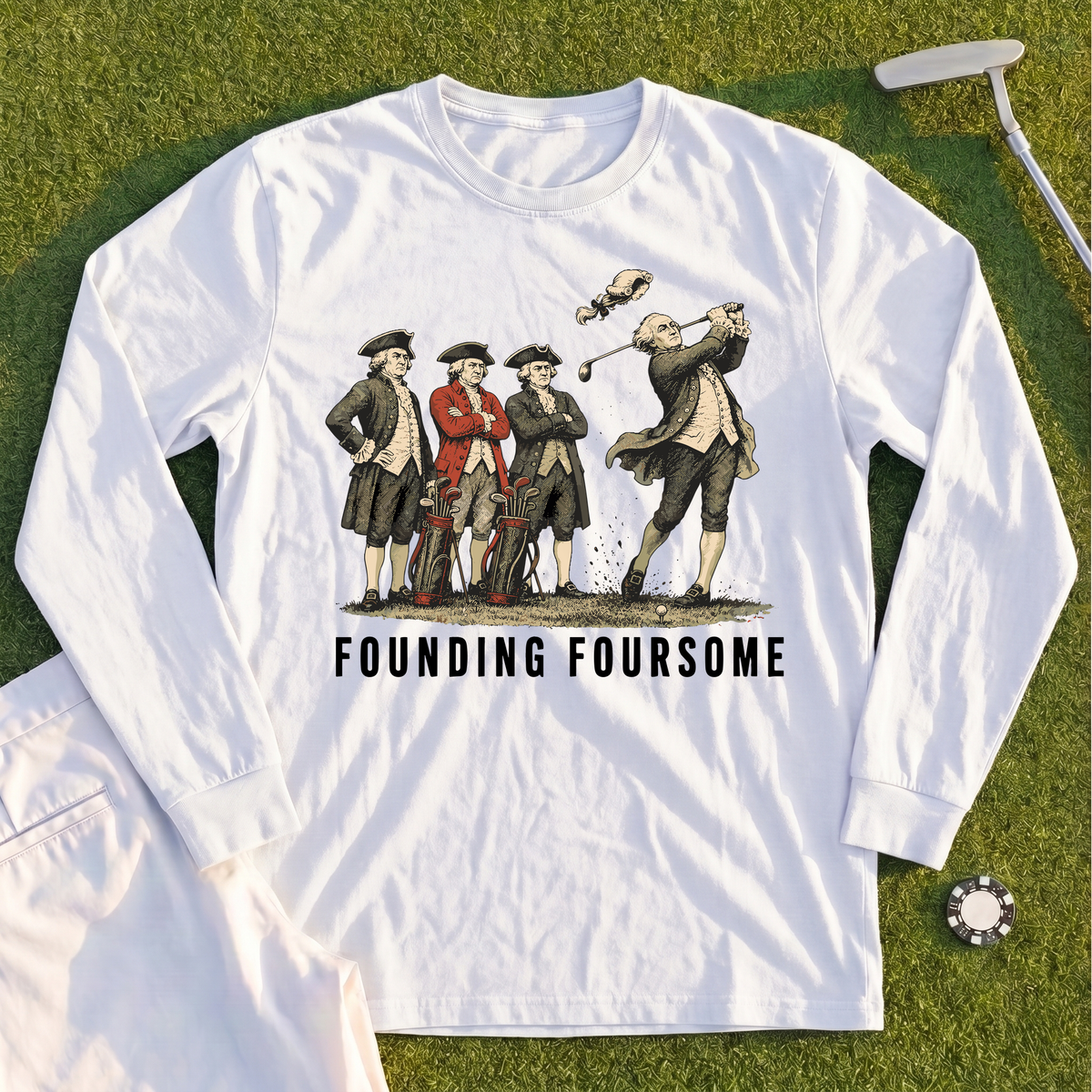 Founding Foursome Long Sleeve Tee