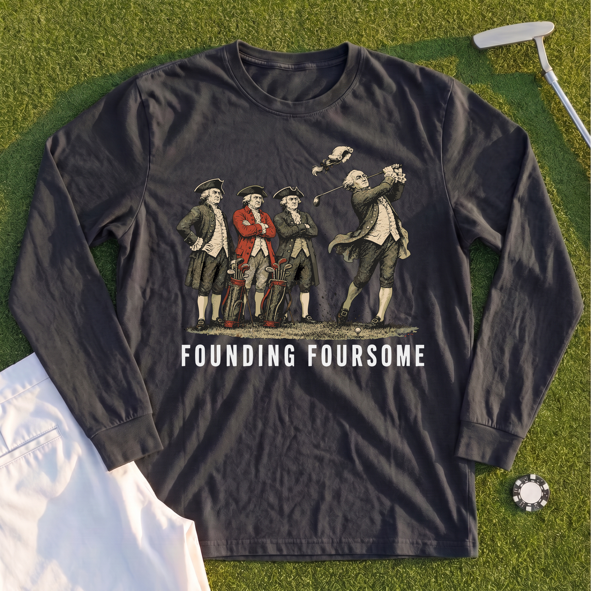Founding Foursome Long Sleeve Tee