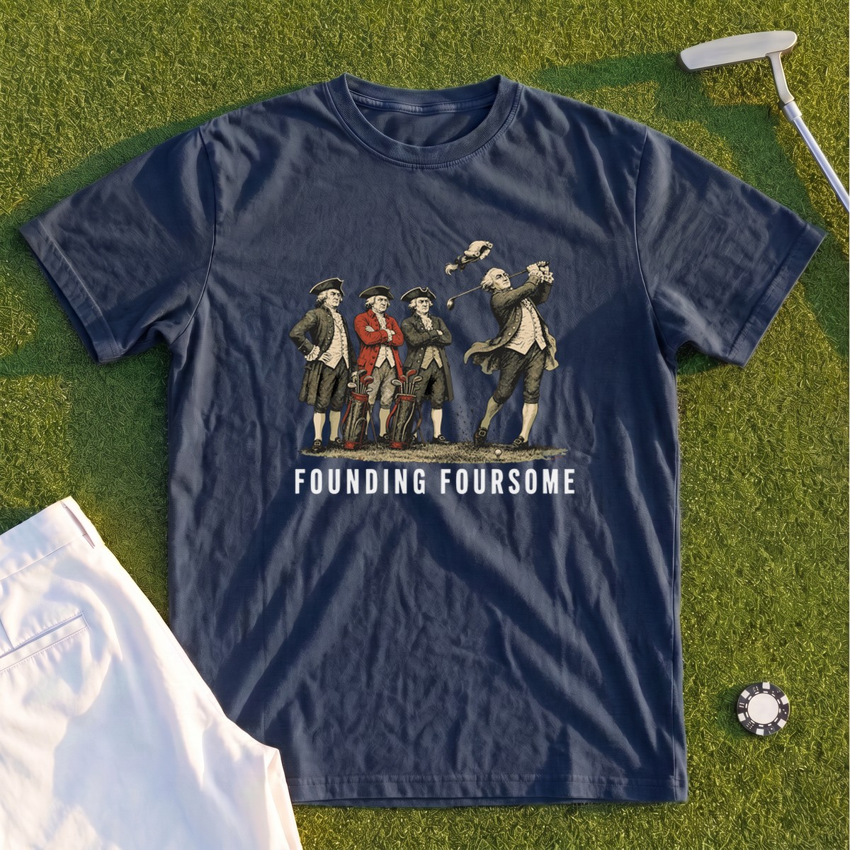 Founding Foursome Premium Tee