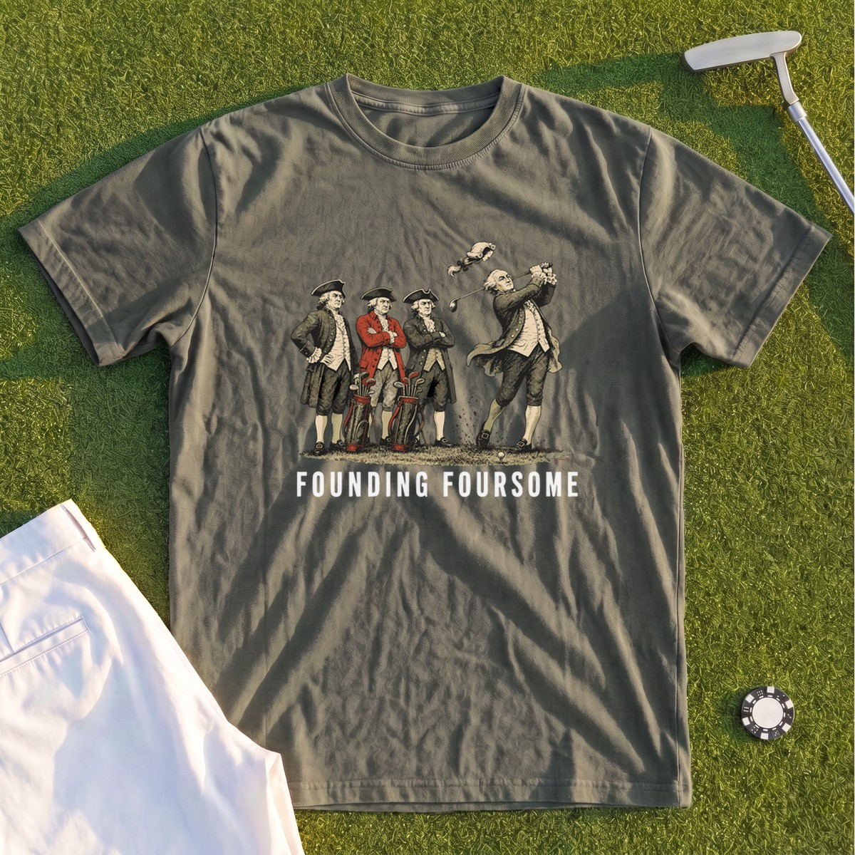 Founding Foursome Premium Tee