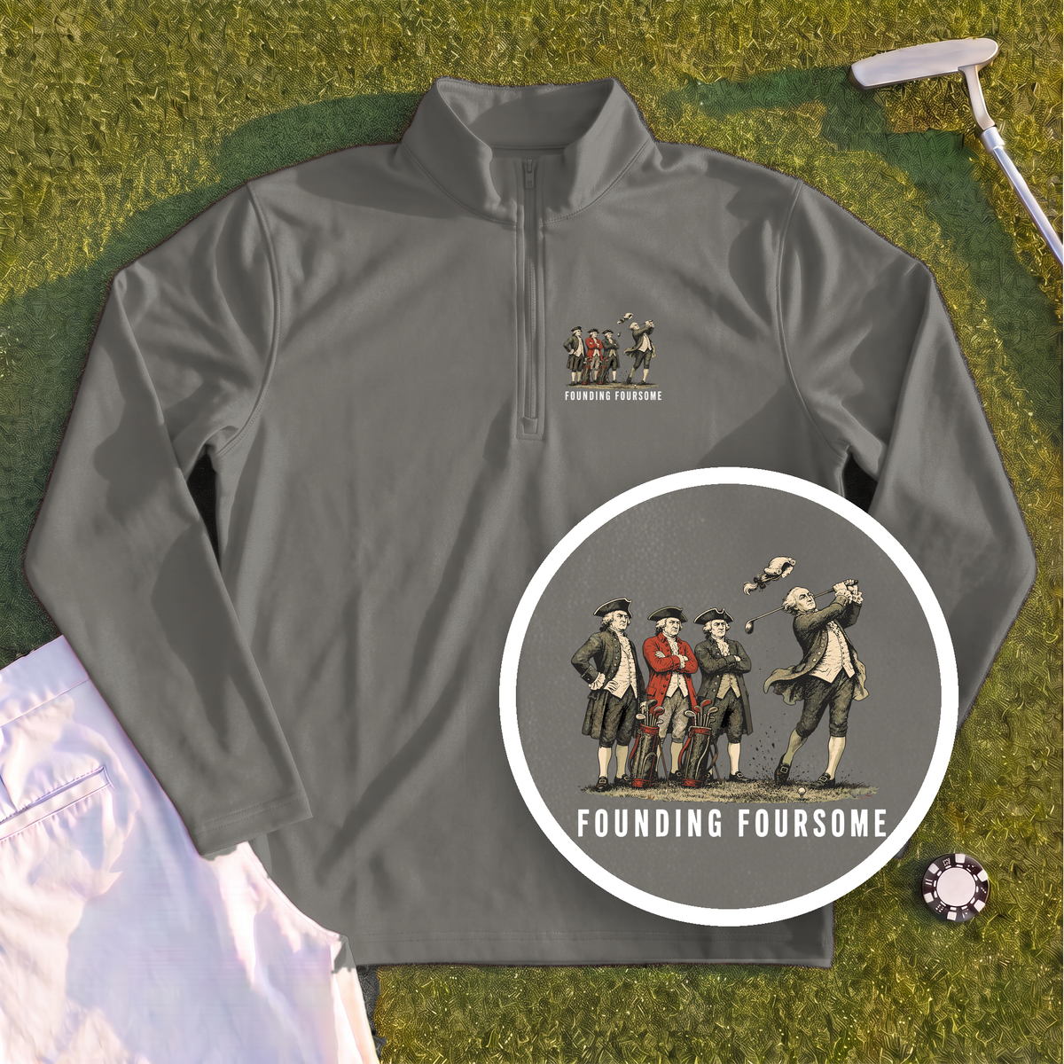Founding Foursome Quarter Zip
