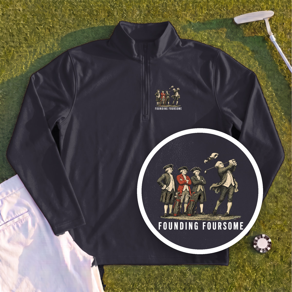 Founding Foursome Quarter Zip