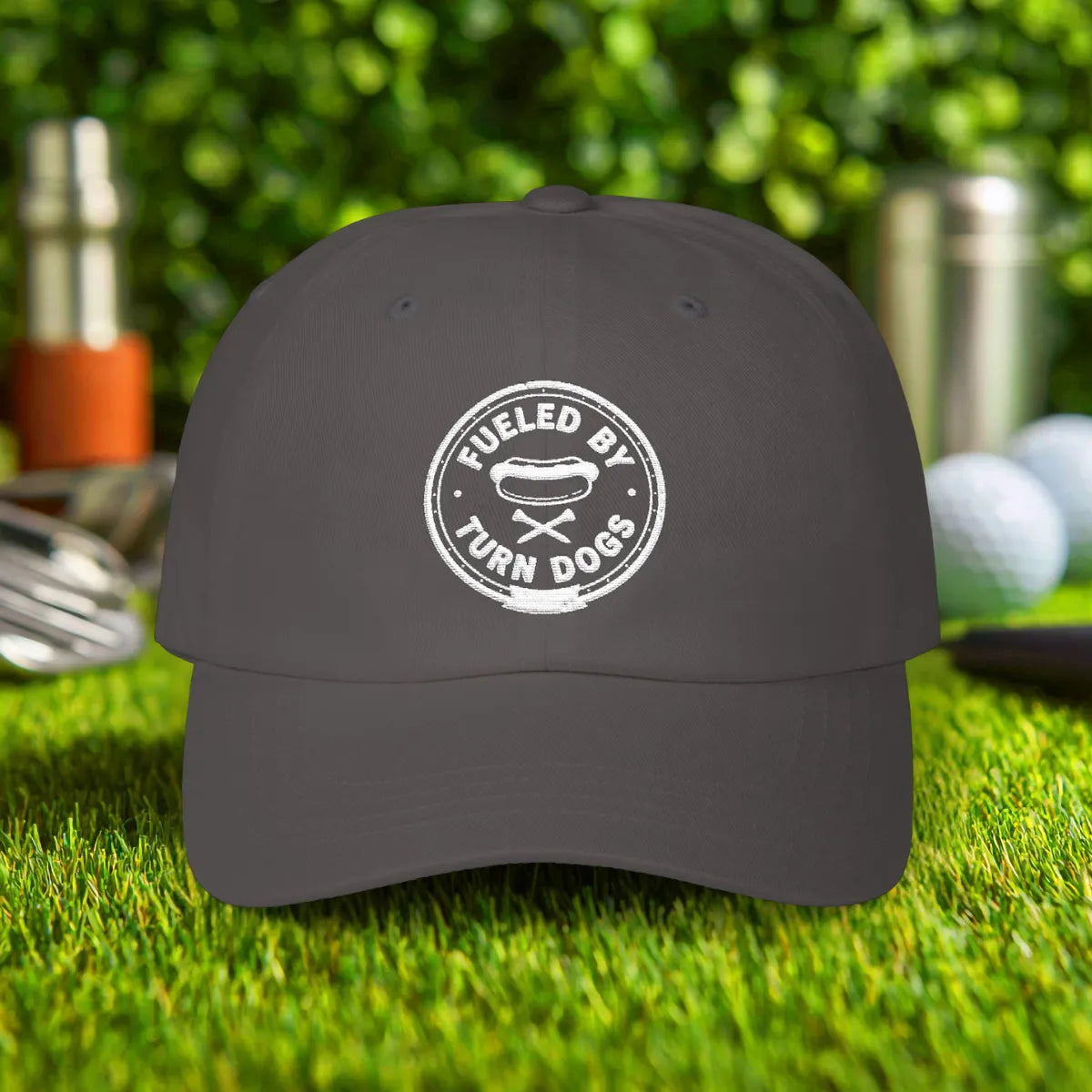 Fueled By Turn Dogs Embroidered Hat