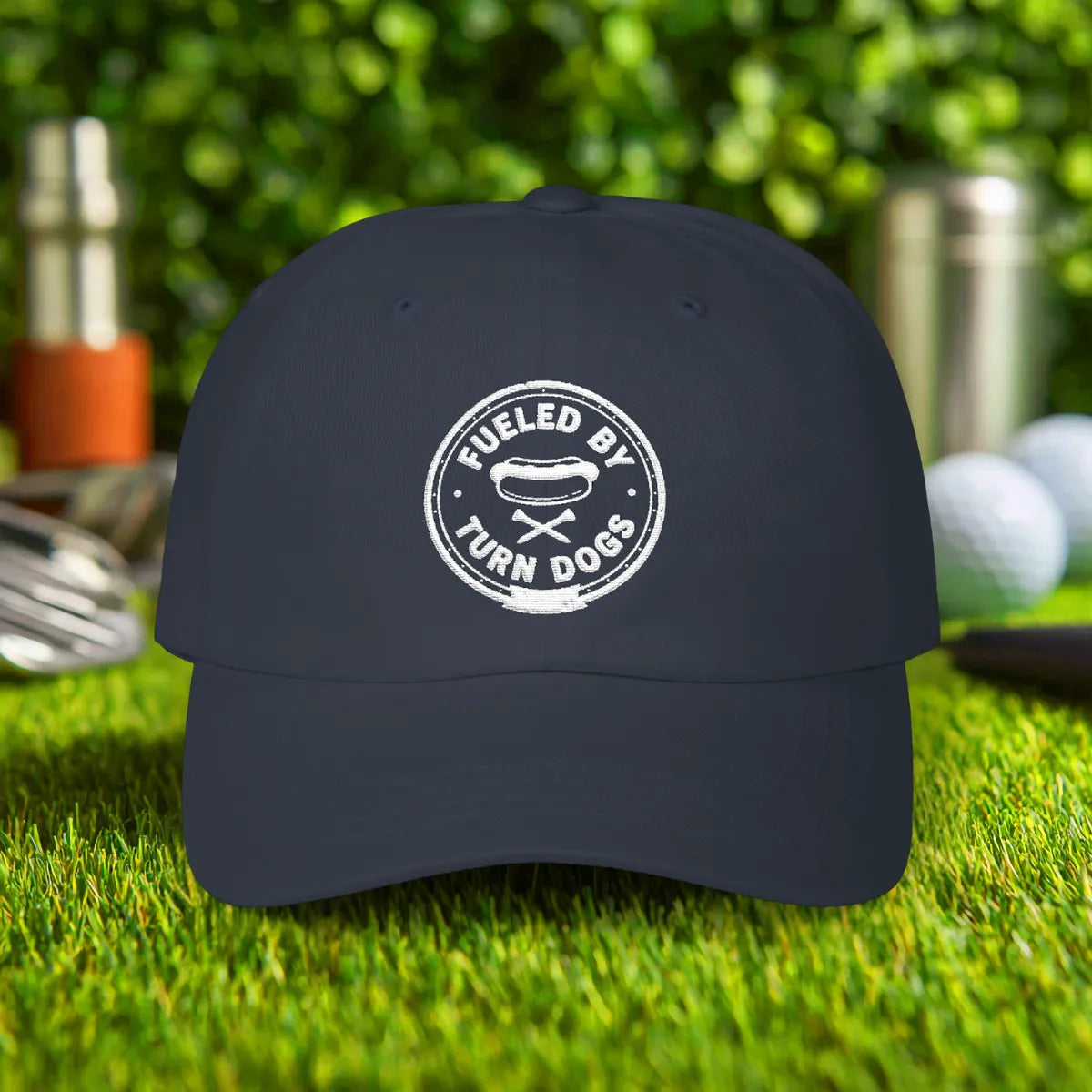 Fueled By Turn Dogs Embroidered Hat