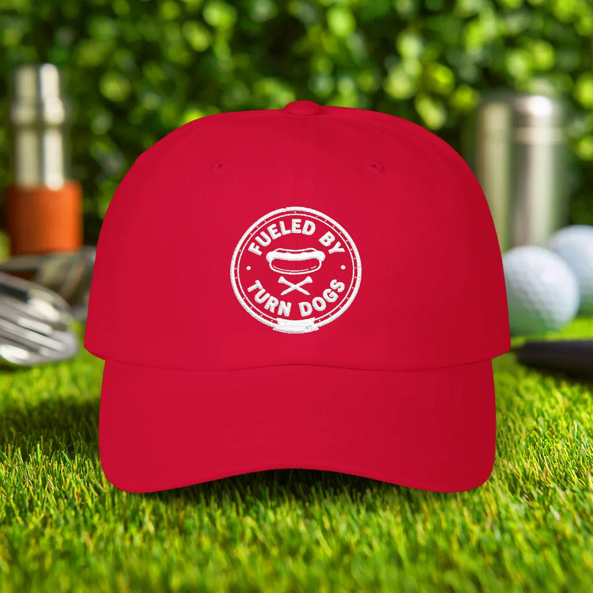 Fueled By Turn Dogs Embroidered Hat