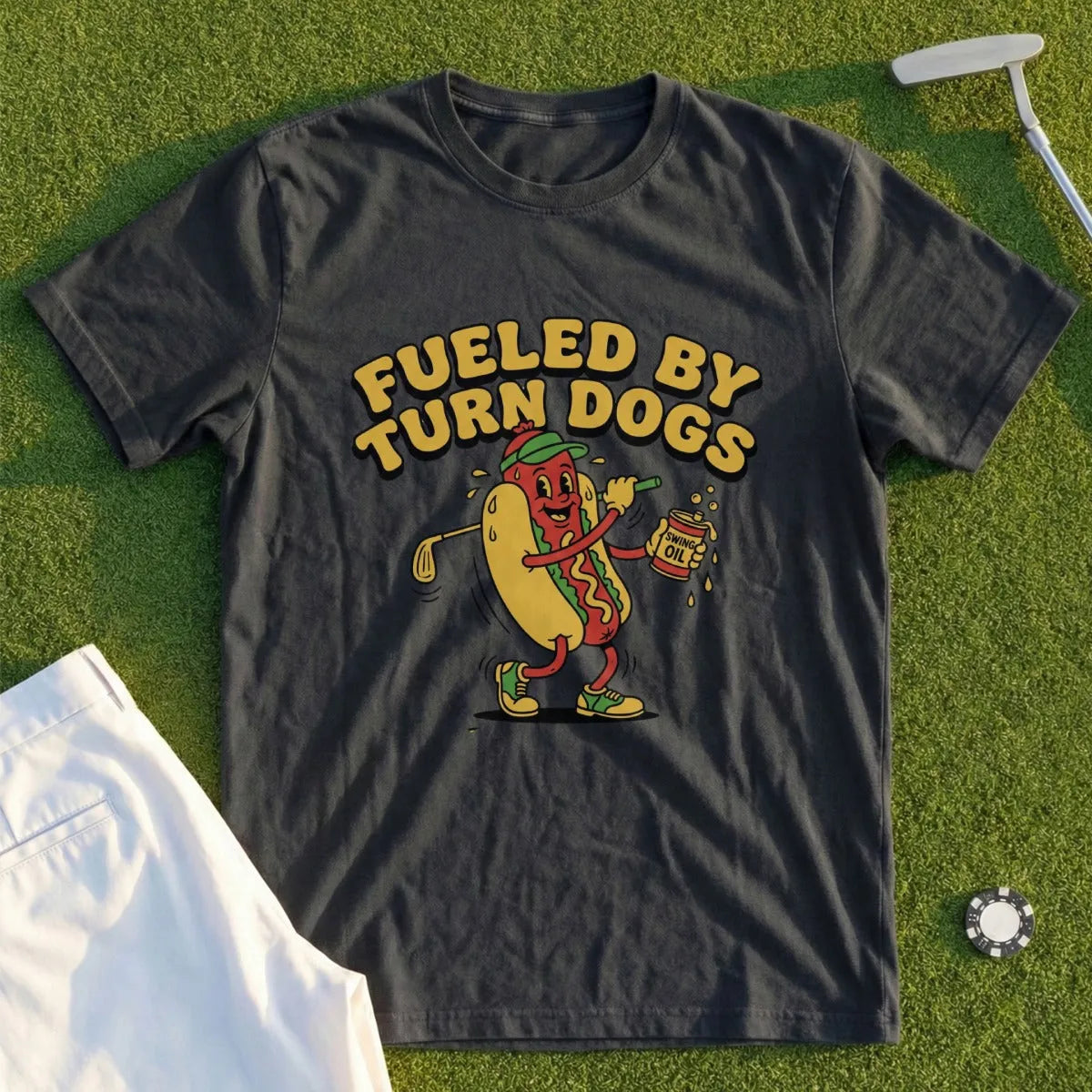 Fueled By Turn Dogs Mascot Tee