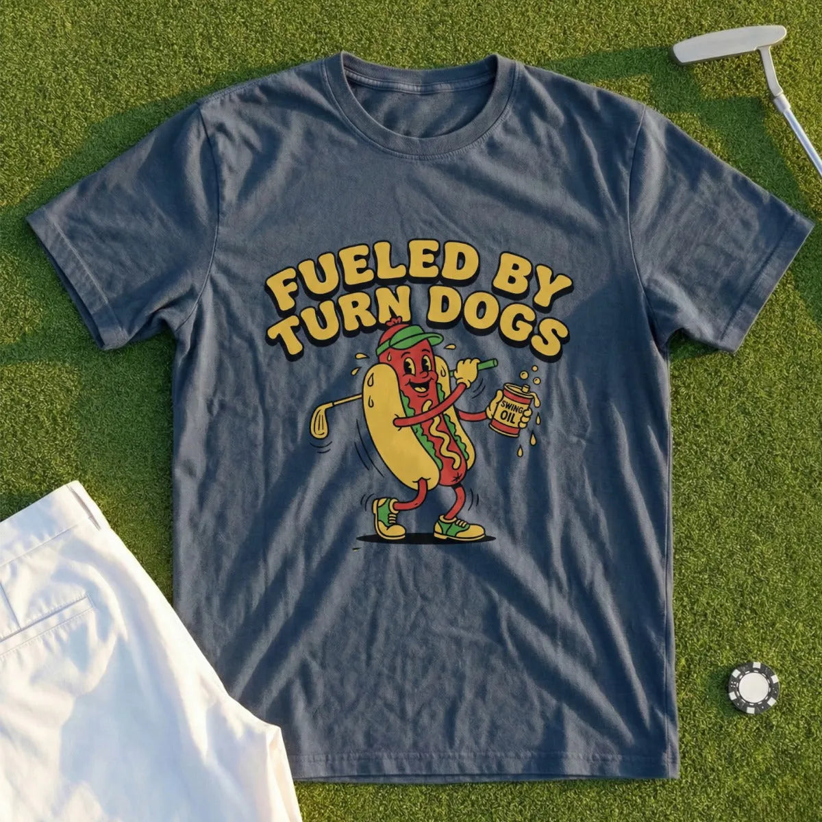 Fueled By Turn Dogs Mascot Tee