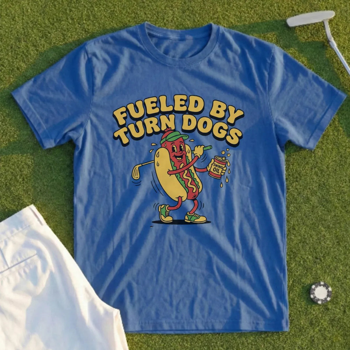 Fueled By Turn Dogs Mascot Tee