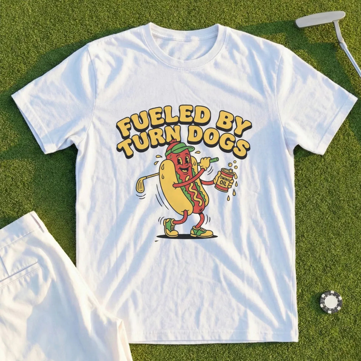 Fueled By Turn Dogs Mascot Tee