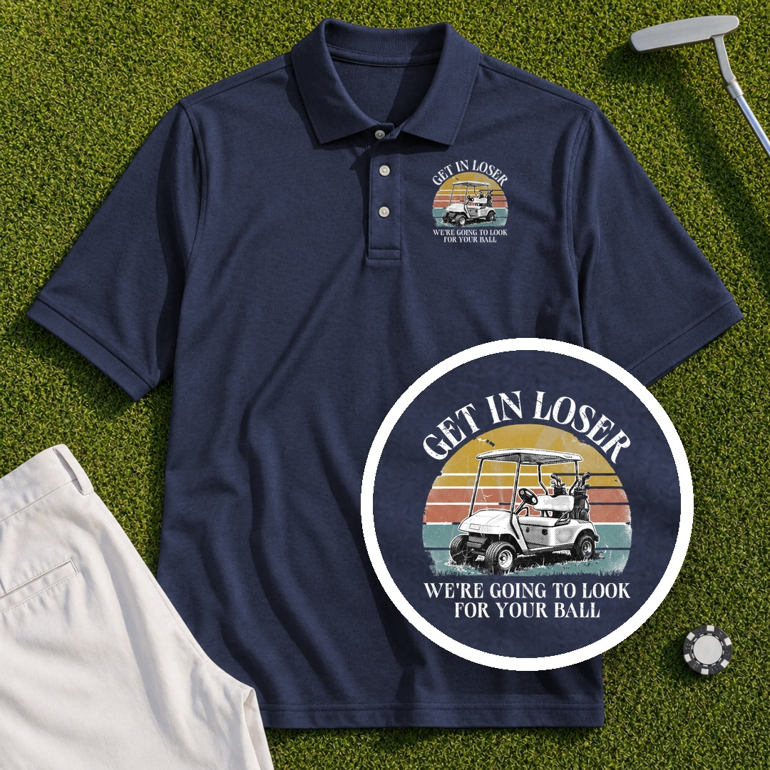 Get In Loser Performance Polo