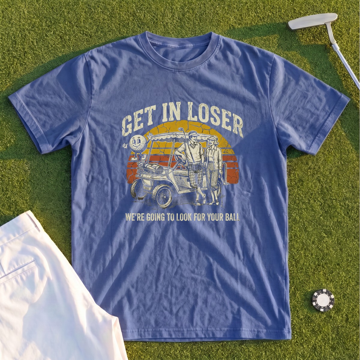 Get In Loser Retro Premium Tee
