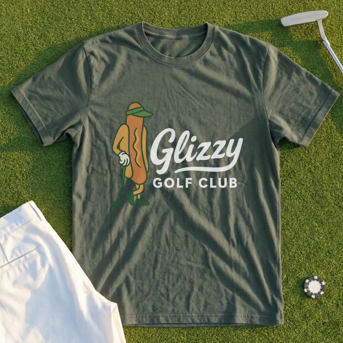 Glizzy Golf Club Tee