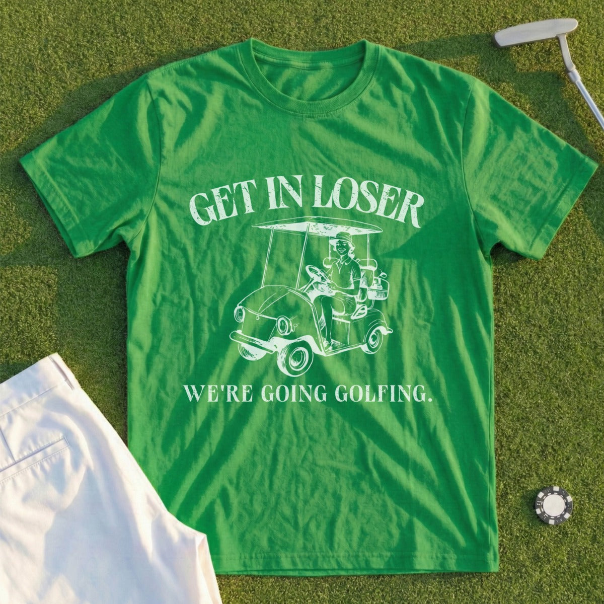 Going Golfing Loser Tee