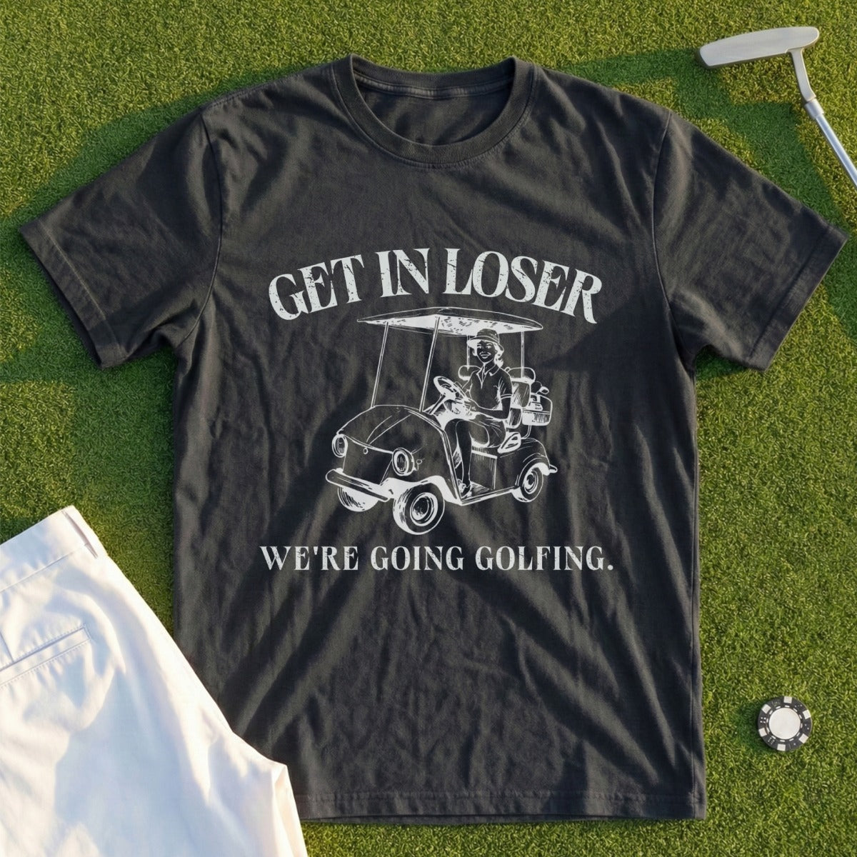Going Golfing Loser Tee