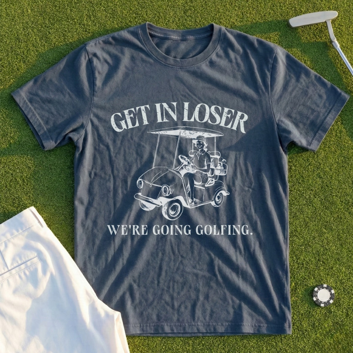 Going Golfing Loser Tee