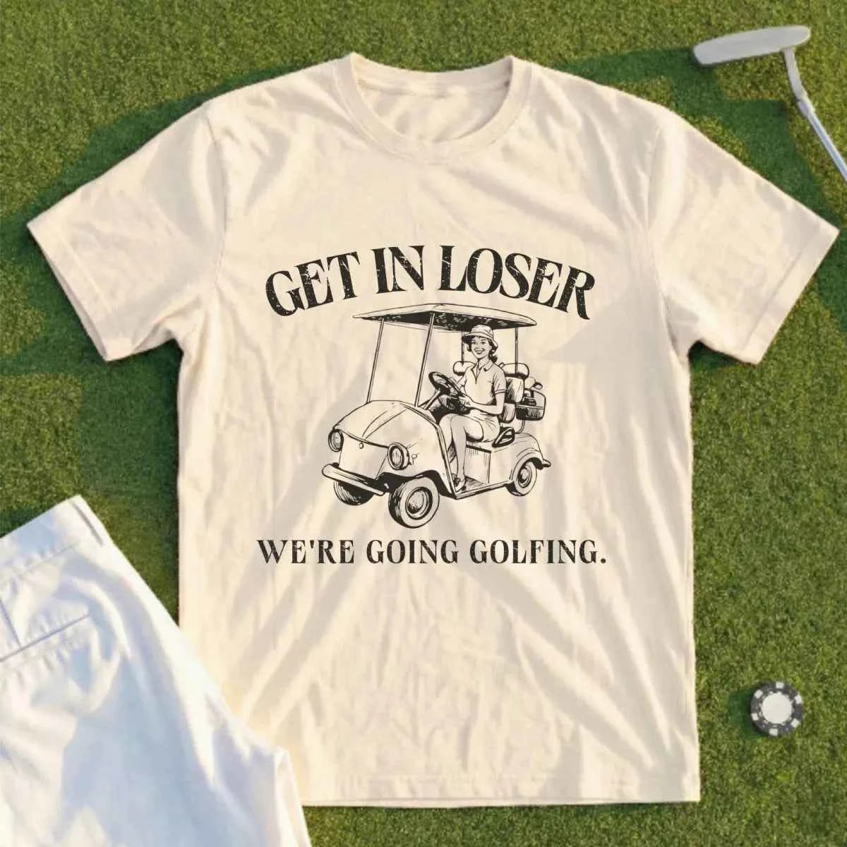 Going Golfing Loser Tee