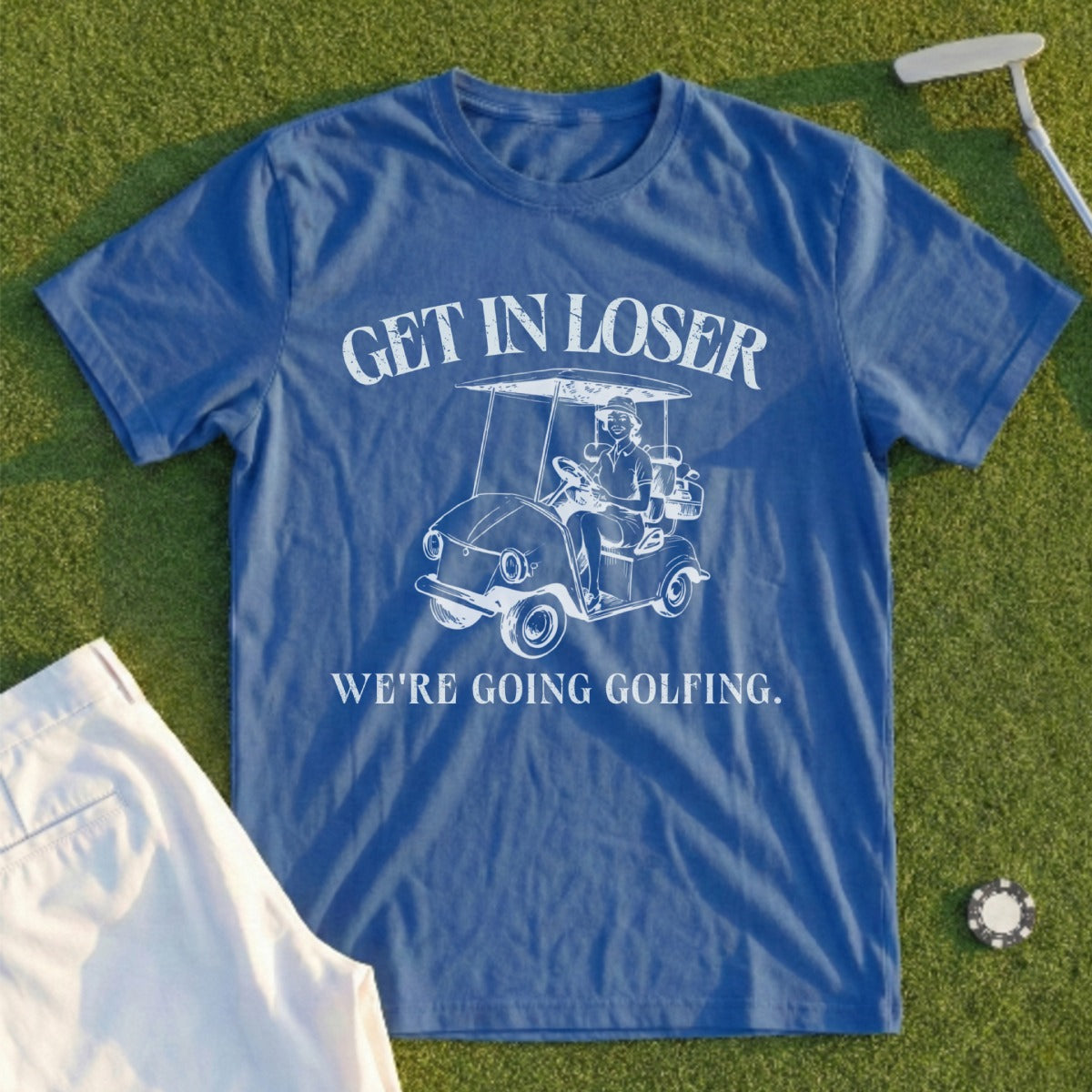 Going Golfing Loser Tee