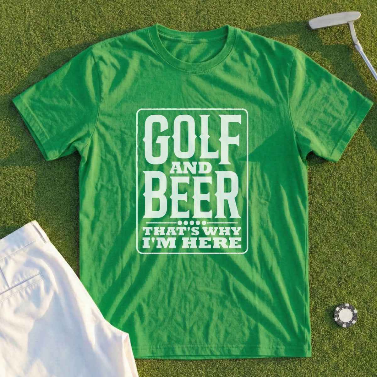 Golf And Beer Tee