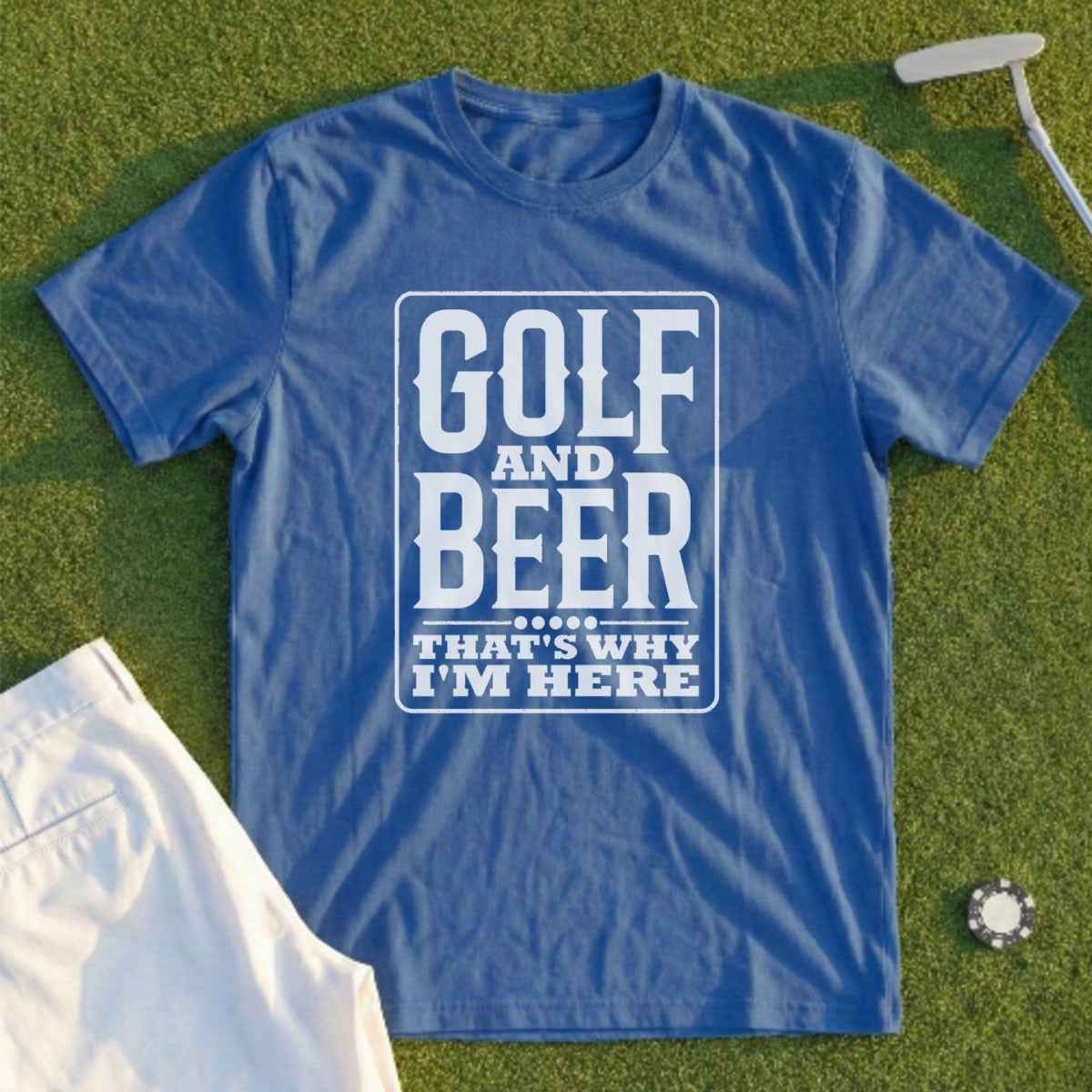 Golf And Beer Tee