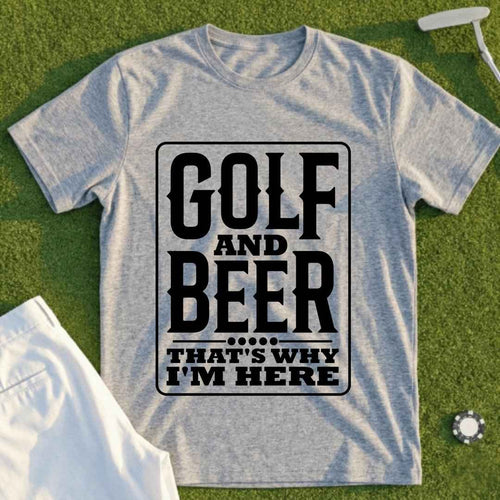 Golf And Beer Tee
