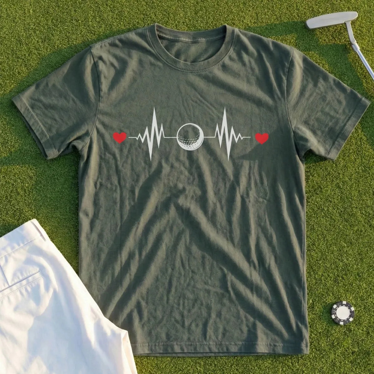 Golf Ball EKG Tee