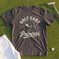 Golf Cart Princess Premium Tee