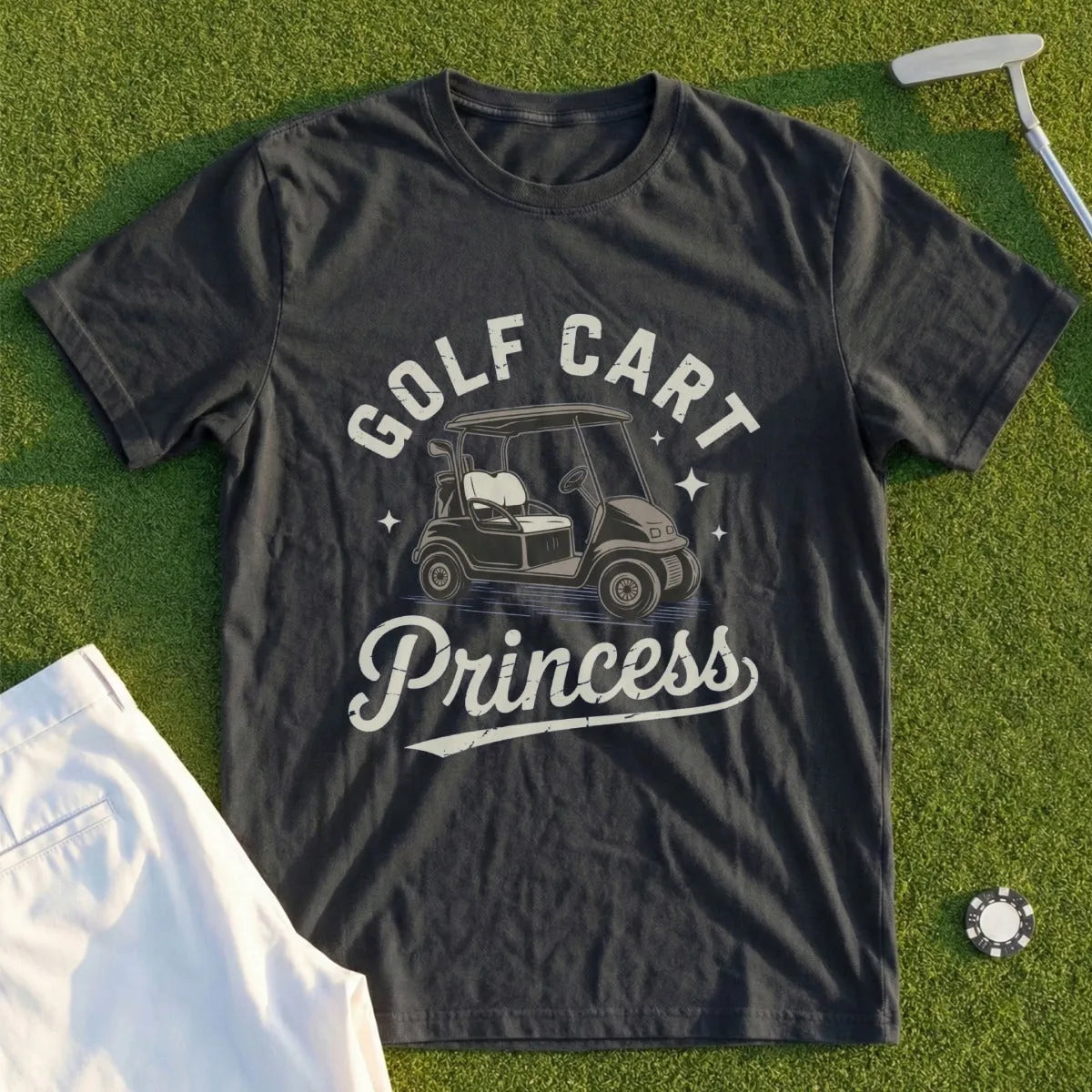 Golf Cart Princess Tee