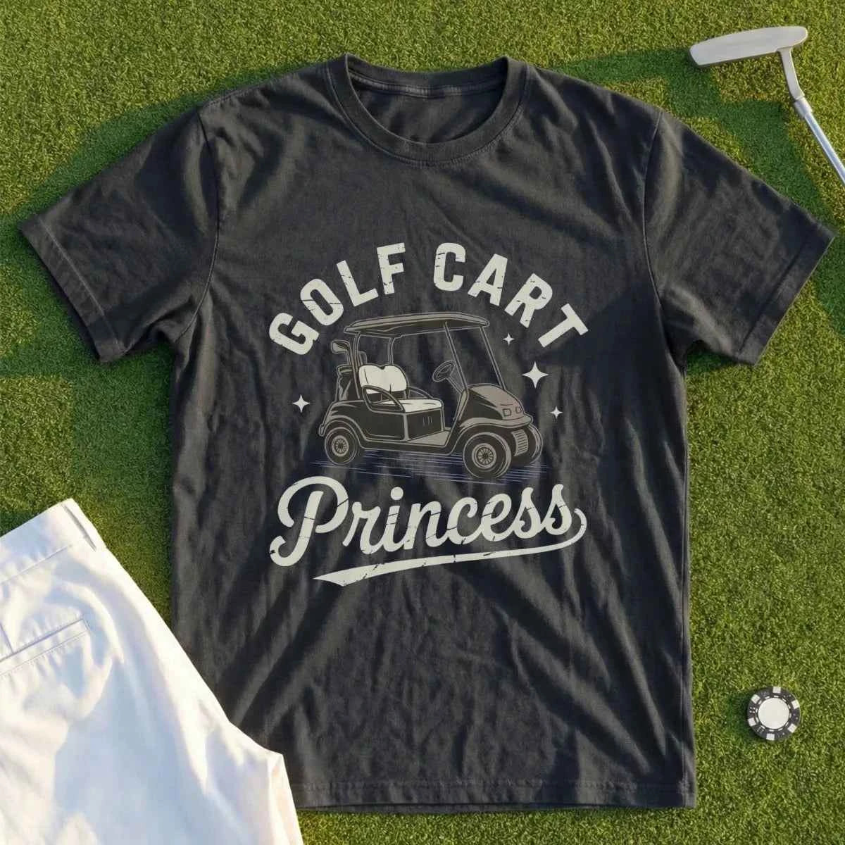 Golf Cart Princess Tee