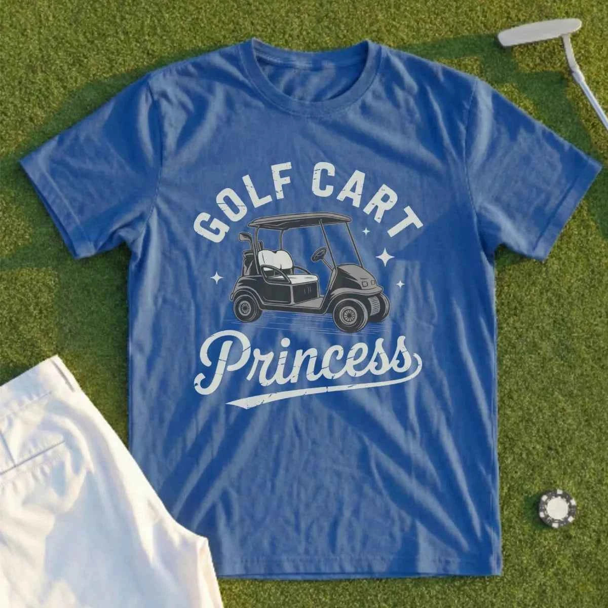 Golf Cart Princess Tee