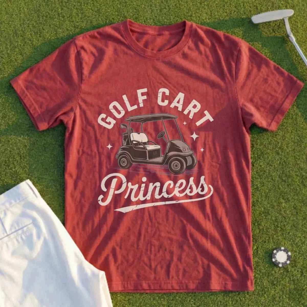 Golf Cart Princess Tee