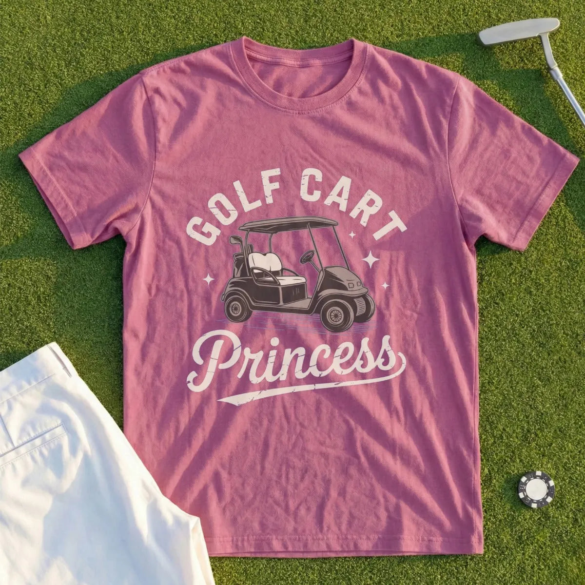 Golf Cart Princess Tee