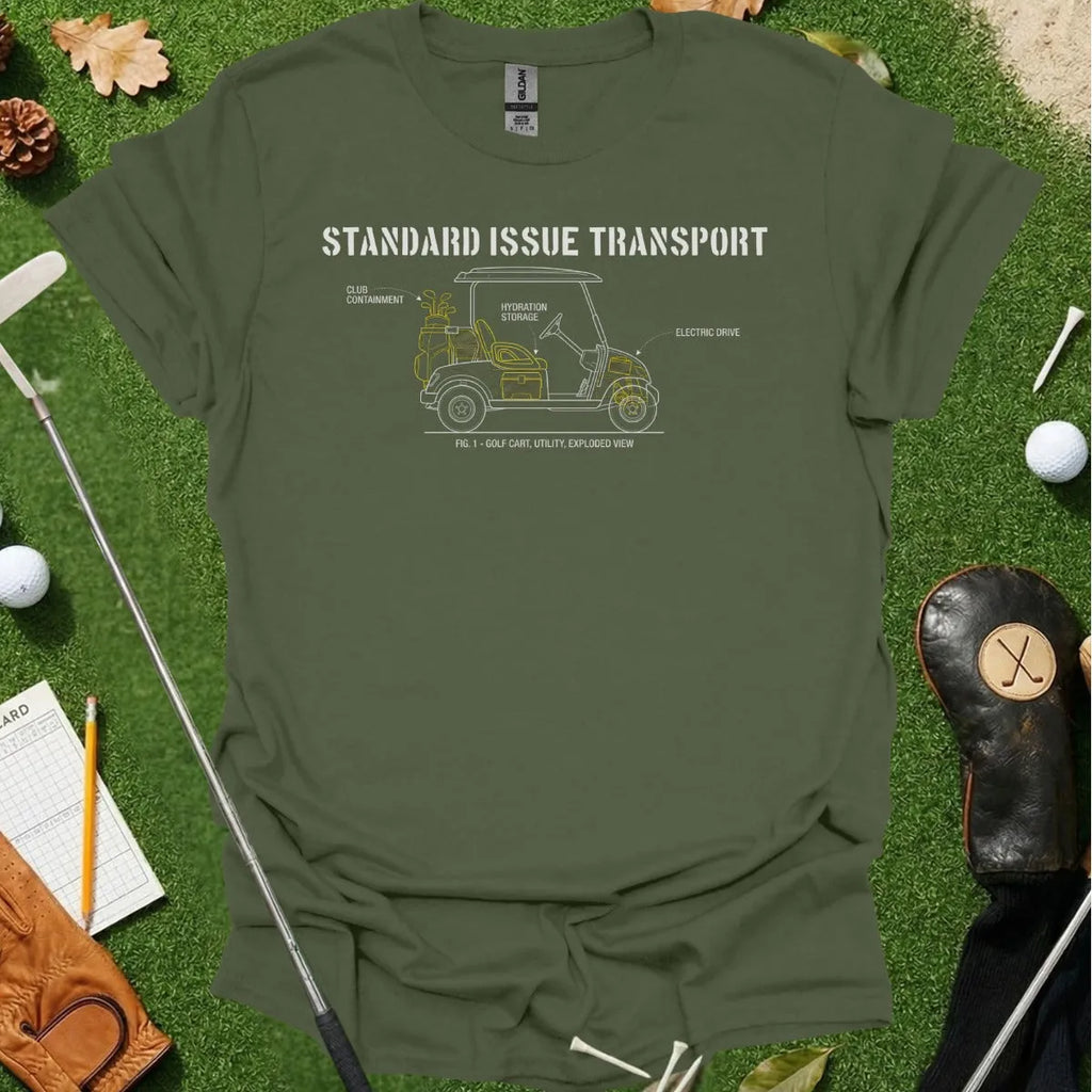 Golf Cart-Schematic Tech Tee