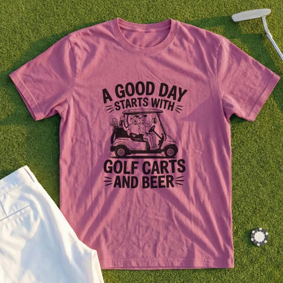 Golf Carts & Beer Tee