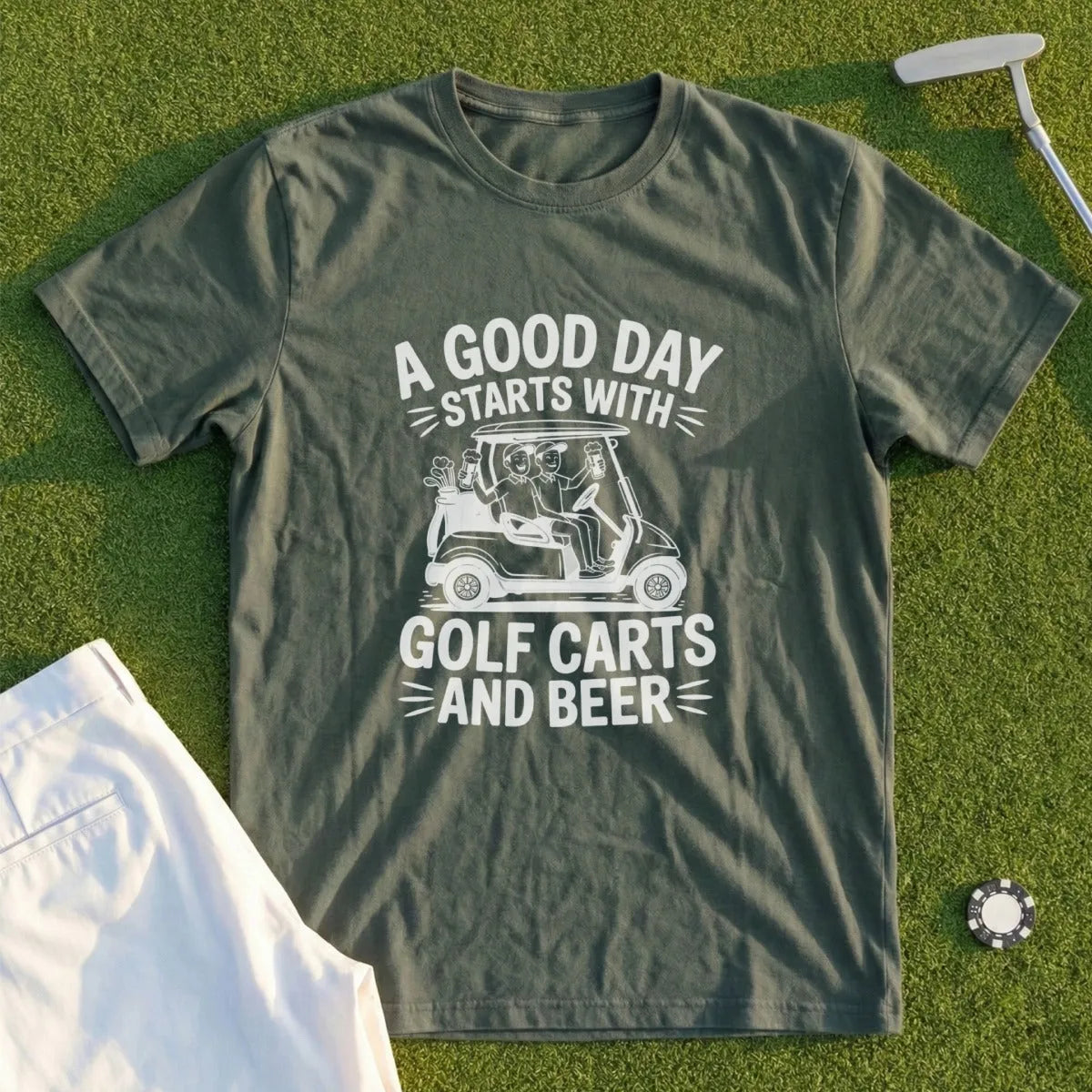 Golf Carts & Beer Tee