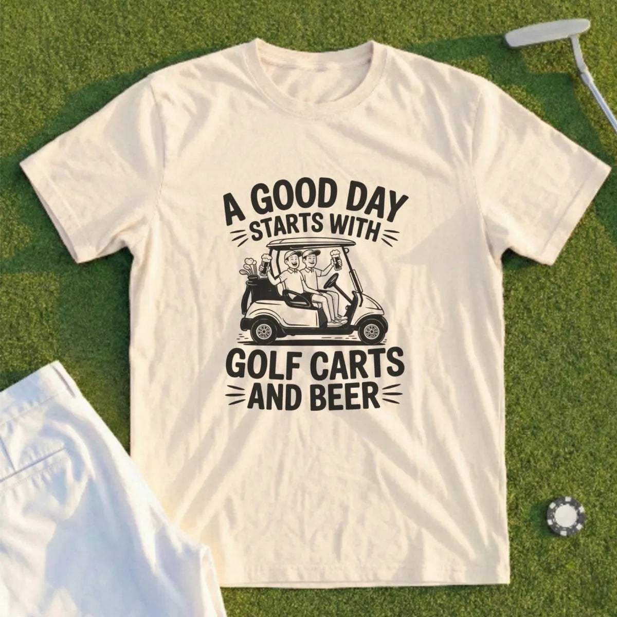 Golf Carts & Beer Tee