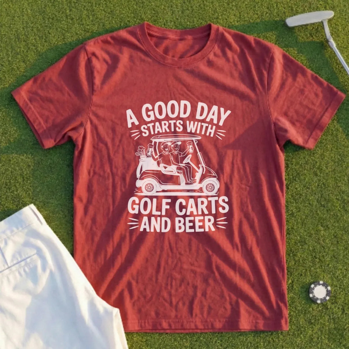 Golf Carts & Beer Tee